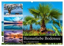 Heimatliebe Bodensee (Wandkalender 2024 DIN A2 quer), CALVENDO Monatskalender