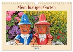 Mein Lustiger Garten, lach mal wieder (Wandkalender 2024 DIN A4 quer), CALVENDO Monatskalender