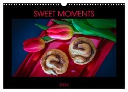 SWEET MOMENTS (Wandkalender 2024 DIN A3 quer), CALVENDO Monatskalender