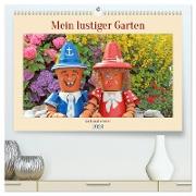 Mein Lustiger Garten, lach mal wieder (hochwertiger Premium Wandkalender 2024 DIN A2 quer), Kunstdruck in Hochglanz