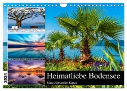 Heimatliebe Bodensee (Wandkalender 2024 DIN A4 quer), CALVENDO Monatskalender