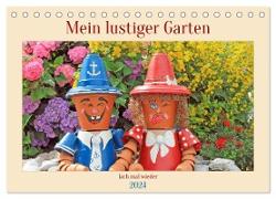 Mein Lustiger Garten, lach mal wieder (Tischkalender 2024 DIN A5 quer), CALVENDO Monatskalender