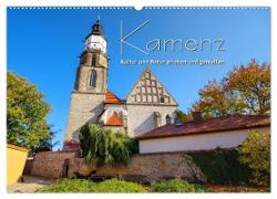 Kamenz - Kultur und Natur erleben und genießen (Wandkalender 2024 DIN A2 quer), CALVENDO Monatskalender