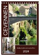 Cevennen, Südfrankreichs letzte wilde Ecke (Tischkalender 2024 DIN A5 hoch), CALVENDO Monatskalender