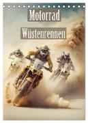 Motorrad Wüstenrennen (Tischkalender 2024 DIN A5 hoch), CALVENDO Monatskalender