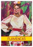 FLAMENCAS (Wandkalender 2024 DIN A4 hoch), CALVENDO Monatskalender