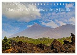 Magische Vulkaninseln im Atlantik (Tischkalender 2024 DIN A5 quer), CALVENDO Monatskalender