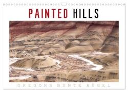PAINTED HILLS - Oregons bunte Hügel (Wandkalender 2024 DIN A3 quer), CALVENDO Monatskalender
