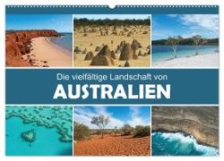 Die vielfältige Landschaft von Australien (Wandkalender 2024 DIN A2 quer), CALVENDO Monatskalender