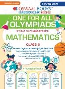 Oswaal One For All Olympiad Previous Years' Solved Papers, Class-6 Mathematics Book (For 2023 Exam)