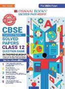 Oswaal CBSE Class 12 Entrepreneurship Question Bank 2023-24 Book