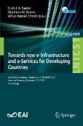 Towards new e-Infrastructure and e-Services for Developing Countries