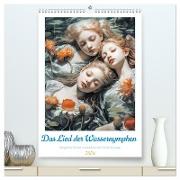Das Lied der Wassernymphen (hochwertiger Premium Wandkalender 2024 DIN A2 hoch), Kunstdruck in Hochglanz