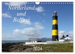 Nordirland und Belfast (Wandkalender 2024 DIN A4 quer), CALVENDO Monatskalender