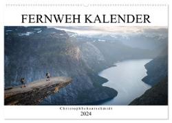 Fernweh Kalender (Wandkalender 2024 DIN A2 quer), CALVENDO Monatskalender