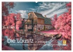Die Lausitz in Infrarot (Wandkalender 2024 DIN A2 quer), CALVENDO Monatskalender