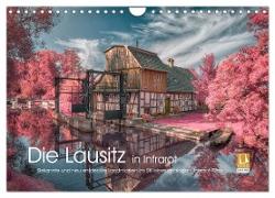 Die Lausitz in Infrarot (Wandkalender 2024 DIN A4 quer), CALVENDO Monatskalender