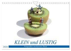 KLEIN und LUSTIG (Wandkalender 2024 DIN A4 quer), CALVENDO Monatskalender