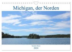 Michigan, der Norden (Wandkalender 2024 DIN A4 quer), CALVENDO Monatskalender
