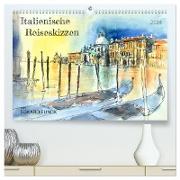 Italienische Reiseskizzen (hochwertiger Premium Wandkalender 2024 DIN A2 quer), Kunstdruck in Hochglanz