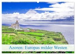 Azoren: Europas milder Westen (Wandkalender 2024 DIN A2 quer), CALVENDO Monatskalender