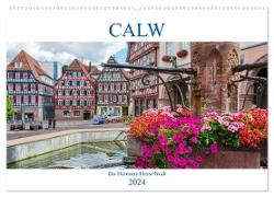 Calw - Die Hermann-Hesse-Stadt (Wandkalender 2024 DIN A2 quer), CALVENDO Monatskalender