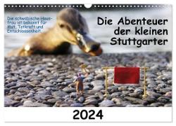 Die Abenteuer der kleinen Stuttgarter (Wandkalender 2024 DIN A3 quer), CALVENDO Monatskalender