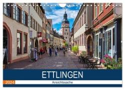 Ettlingen - Ansichtssache (Wandkalender 2024 DIN A4 quer), CALVENDO Monatskalender