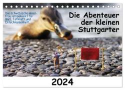 Die Abenteuer der kleinen Stuttgarter (Tischkalender 2024 DIN A5 quer), CALVENDO Monatskalender