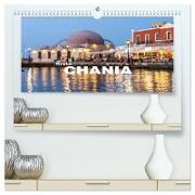Kreta - Chania (hochwertiger Premium Wandkalender 2024 DIN A2 quer), Kunstdruck in Hochglanz
