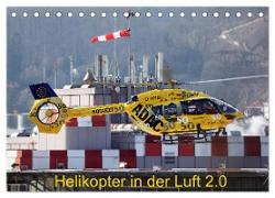 Helikopter in der Luft 2.0 (Tischkalender 2024 DIN A5 quer), CALVENDO Monatskalender