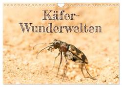 Käfer-Wunderwelten (Wandkalender 2024 DIN A4 quer), CALVENDO Monatskalender