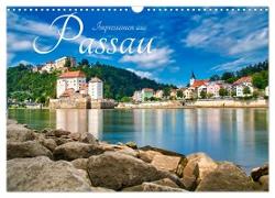 Impressionen aus Passau (Wandkalender 2024 DIN A3 quer), CALVENDO Monatskalender