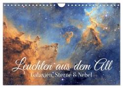 Galaxien, Sterne und Nebel: Leuchten aus dem All (Wandkalender 2024 DIN A4 quer), CALVENDO Monatskalender