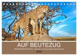 AUF BEUTEZUG (Tischkalender 2024 DIN A5 quer), CALVENDO Monatskalender