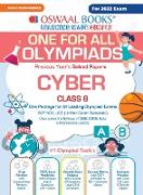 Oswaal One For All Olympiad Previous Years' Solved Papers, Class-8 Cyber Book (For 2023 Exam)