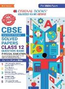 Oswaal CBSE Class 12 Physical Education Question Bank 2023-24 Book