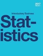 Introductory Business Statistics (paperback, b&w)