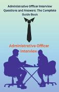 Administrative Officer Interview Questions and Answers