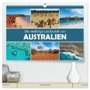 Die vielfältige Landschaft von Australien (hochwertiger Premium Wandkalender 2024 DIN A2 quer), Kunstdruck in Hochglanz