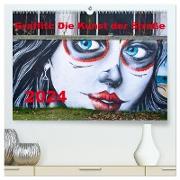 Graffiti: Die Kunst der Straße (hochwertiger Premium Wandkalender 2024 DIN A2 quer), Kunstdruck in Hochglanz