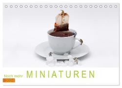 Noch mehr Miniaturen - Small little things (Tischkalender 2024 DIN A5 quer), CALVENDO Monatskalender