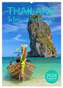 THAILAND - Mein Urlaubsplaner (Wandkalender 2024 DIN A2 hoch), CALVENDO Monatskalender