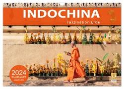 INDOCHINA - Faszination Erde (Wandkalender 2024 DIN A3 quer), CALVENDO Monatskalender