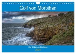 Golf von Morbihan, der Süden der Bretagne (Wandkalender 2024 DIN A4 quer), CALVENDO Monatskalender