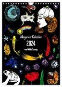 Allegorien-Kalender (Wandkalender 2024 DIN A4 hoch), CALVENDO Monatskalender