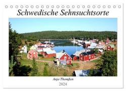Schwedische Sehnsuchtsorte (Tischkalender 2024 DIN A5 quer), CALVENDO Monatskalender