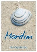 Maritim - Geburtstagskalender (Wandkalender 2024 DIN A2 hoch), CALVENDO Monatskalender