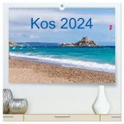 Kos 2024 (hochwertiger Premium Wandkalender 2024 DIN A2 quer), Kunstdruck in Hochglanz