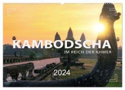 KAMBODSCHA - Im Reich der Khmer (Wandkalender 2024 DIN A2 quer), CALVENDO Monatskalender